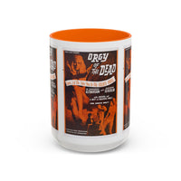 Cult Classic Movie Poster Art Accent Coffee Mug (11, 15oz) - Orgy Of The Dead 1965 - Mug