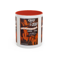 Cult Classic Movie Poster Art Accent Coffee Mug (11, 15oz) - Orgy Of The Dead 1965 - Mug