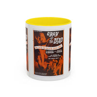 Cult Classic Movie Poster Art Accent Coffee Mug (11, 15oz) - Orgy Of The Dead 1965 - Mug