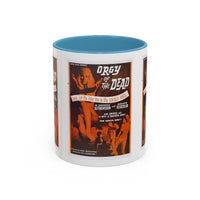 Cult Classic Movie Poster Art Accent Coffee Mug (11, 15oz) - Orgy Of The Dead 1965 - Mug