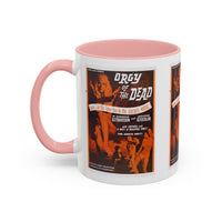 Cult Classic Movie Poster Art Accent Coffee Mug (11, 15oz) - Orgy Of The Dead 1965 - Mug