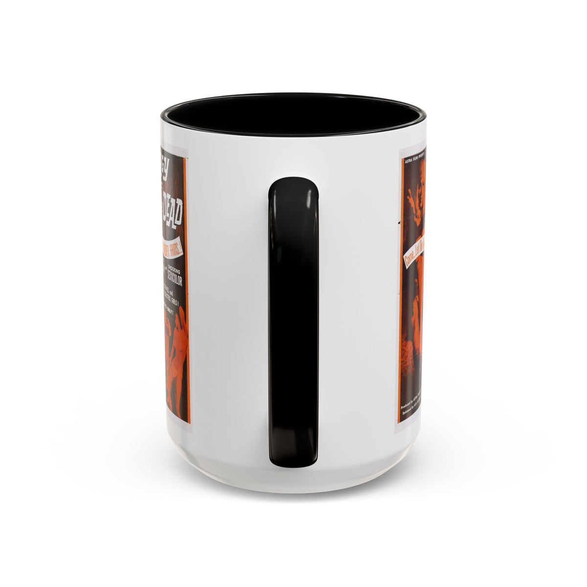Cult Classic Movie Poster Art Accent Coffee Mug (11, 15oz) - Orgy Of The Dead 1965 - Mug