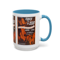 Cult Classic Movie Poster Art Accent Coffee Mug (11, 15oz) - Orgy Of The Dead 1965 - Mug