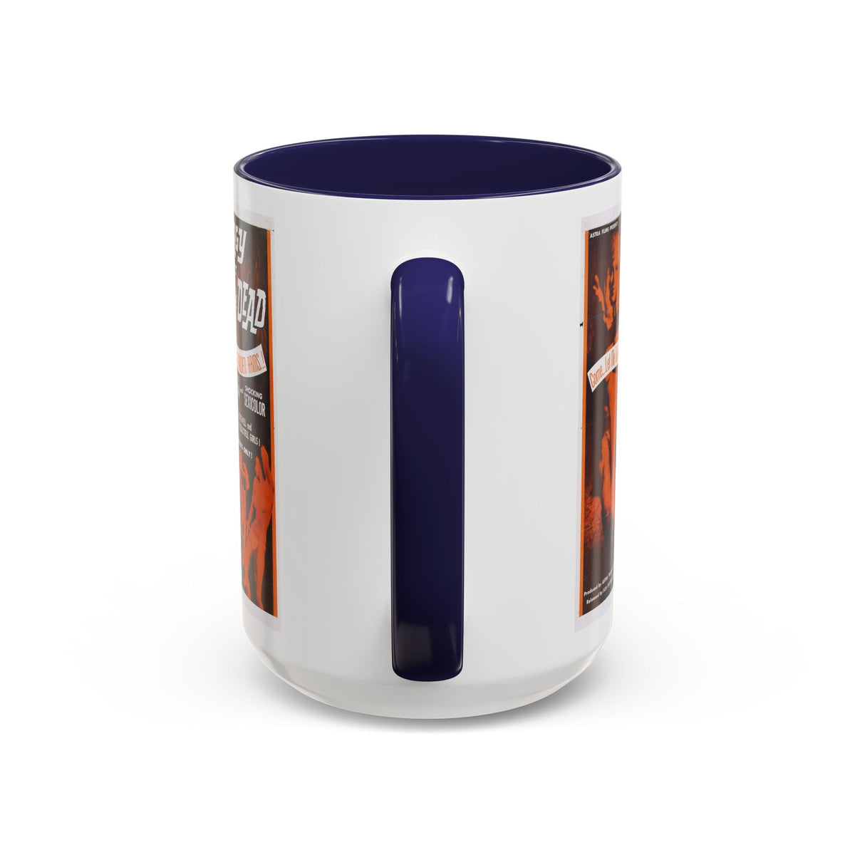 Cult Classic Movie Poster Art Accent Coffee Mug (11, 15oz) - Orgy Of The Dead 1965 - Mug