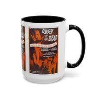 Cult Classic Movie Poster Art Accent Coffee Mug (11, 15oz) - Orgy Of The Dead 1965 - Mug