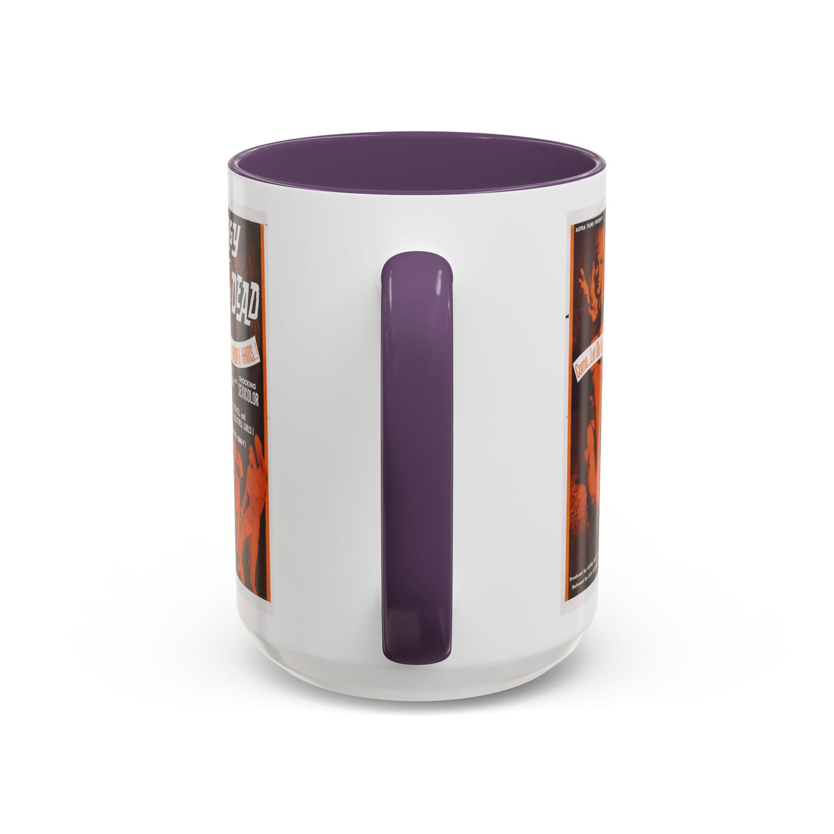 Cult Classic Movie Poster Art Accent Coffee Mug (11, 15oz) - Orgy Of The Dead 1965 - Mug