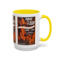 Cult Classic Movie Poster Art Accent Coffee Mug (11, 15oz) - Orgy Of The Dead 1965 - Mug