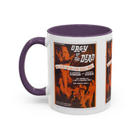 Cult Classic Movie Poster Art Accent Coffee Mug (11, 15oz) - Orgy Of The Dead 1965 - Mug