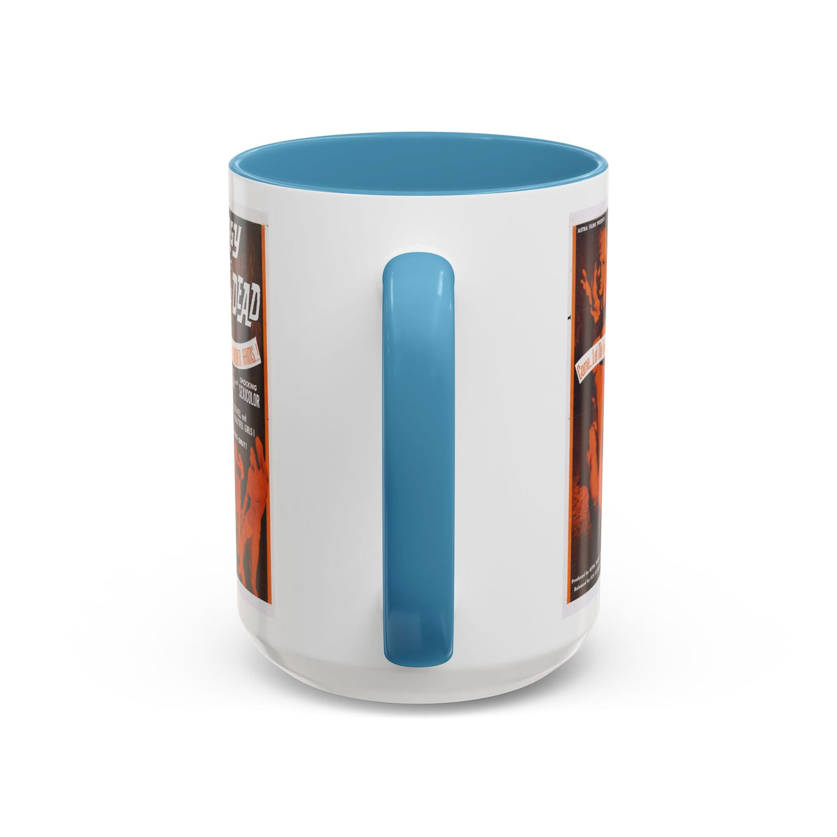 Cult Classic Movie Poster Art Accent Coffee Mug (11, 15oz) - Orgy Of The Dead 1965 - Mug