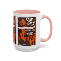 Cult Classic Movie Poster Art Accent Coffee Mug (11, 15oz) - Orgy Of The Dead 1965 - Mug