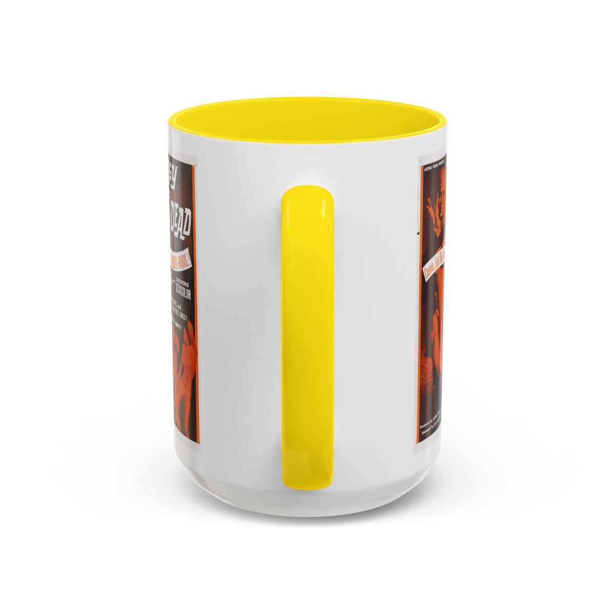 Cult Classic Movie Poster Art Accent Coffee Mug (11, 15oz) - Orgy Of The Dead 1965 - Mug