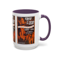 Cult Classic Movie Poster Art Accent Coffee Mug (11, 15oz) - Orgy Of The Dead 1965 - Mug