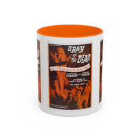 Cult Classic Movie Poster Art Accent Coffee Mug (11, 15oz) - Orgy Of The Dead 1965 - Mug