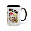 Cult Classic Movie Poster Art Accent Coffee Mug (11, 15oz) - Our Gang Dog Daze 1939 - Mug