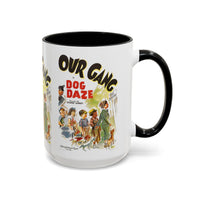 Cult Classic Movie Poster Art Accent Coffee Mug (11, 15oz) - Our Gang Dog Daze 1939 - Mug