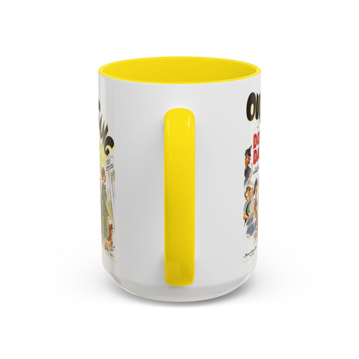 Cult Classic Movie Poster Art Accent Coffee Mug (11, 15oz) - Our Gang Dog Daze 1939 - Mug