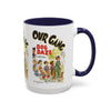 Cult Classic Movie Poster Art Accent Coffee Mug (11, 15oz) - Our Gang Dog Daze 1939 - Mug