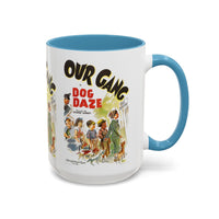 Cult Classic Movie Poster Art Accent Coffee Mug (11, 15oz) - Our Gang Dog Daze 1939 - Mug