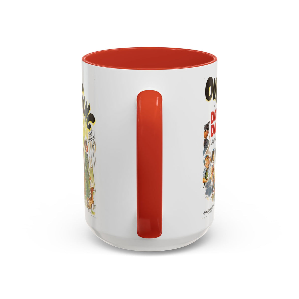 Cult Classic Movie Poster Art Accent Coffee Mug (11, 15oz) - Our Gang Dog Daze 1939 - Mug