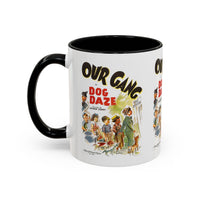 Cult Classic Movie Poster Art Accent Coffee Mug (11, 15oz) - Our Gang Dog Daze 1939 - Mug