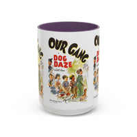 Cult Classic Movie Poster Art Accent Coffee Mug (11, 15oz) - Our Gang Dog Daze 1939 - Mug