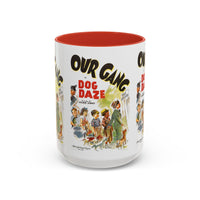 Cult Classic Movie Poster Art Accent Coffee Mug (11, 15oz) - Our Gang Dog Daze 1939 - Mug