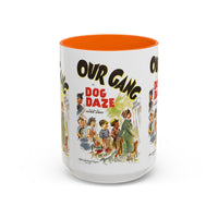Cult Classic Movie Poster Art Accent Coffee Mug (11, 15oz) - Our Gang Dog Daze 1939 - Mug