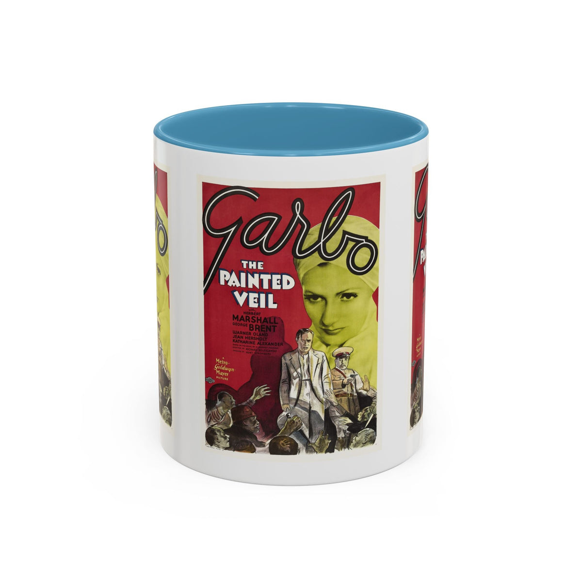 Cult Classic Movie Poster Art Accent Coffee Mug (11, 15oz) - Painted Veil 1934 - Mug
