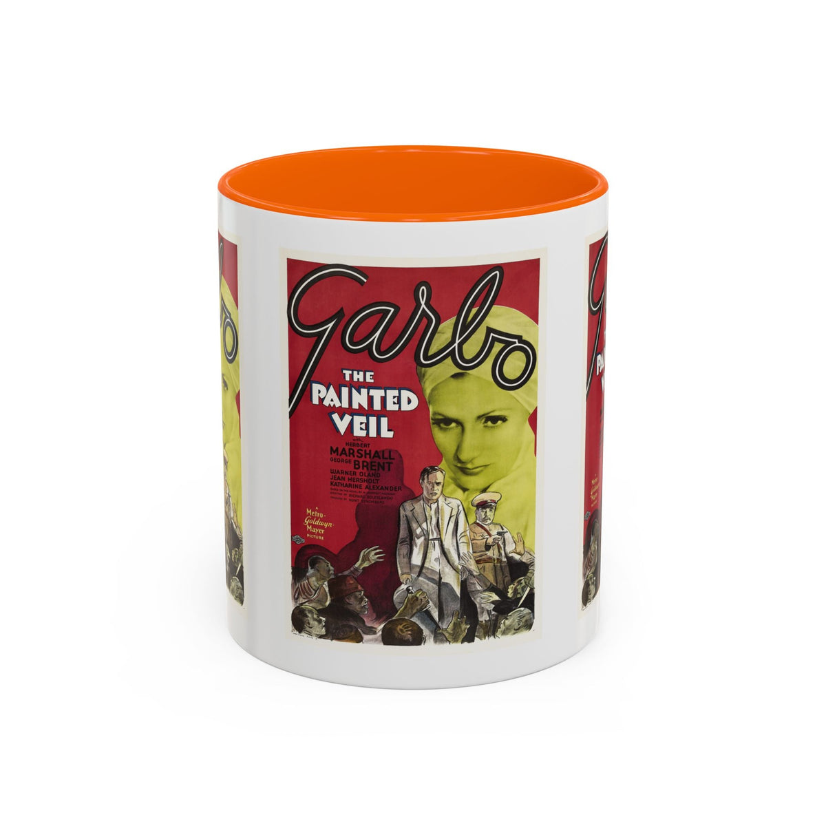 Cult Classic Movie Poster Art Accent Coffee Mug (11, 15oz) - Painted Veil 1934 - Mug