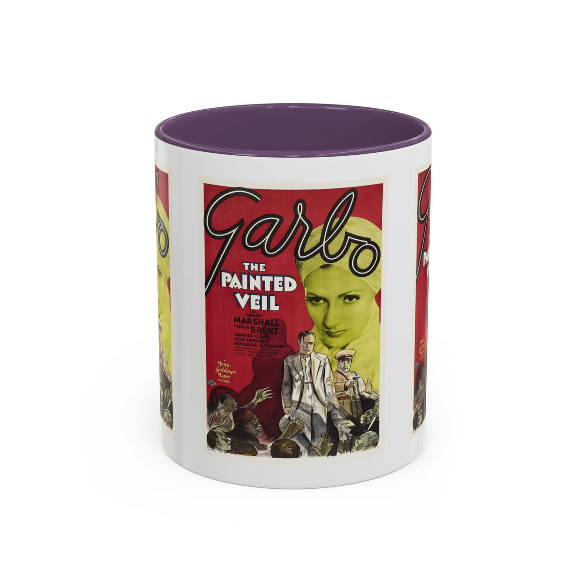 Cult Classic Movie Poster Art Accent Coffee Mug (11, 15oz) - Painted Veil 1934 - Mug
