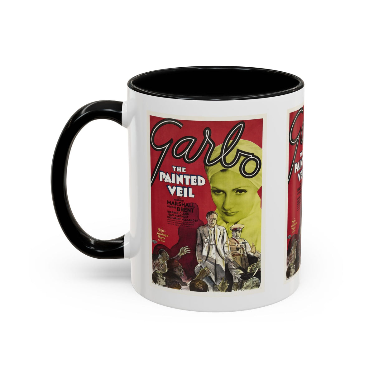 Cult Classic Movie Poster Art Accent Coffee Mug (11, 15oz) - Painted Veil 1934 - Mug