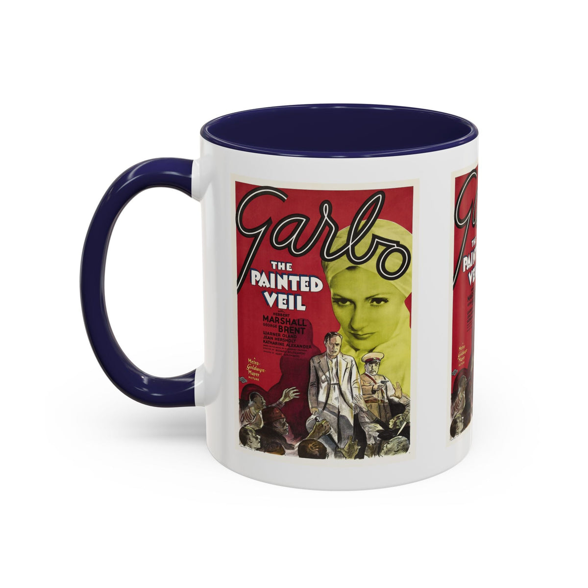 Cult Classic Movie Poster Art Accent Coffee Mug (11, 15oz) - Painted Veil 1934 - Mug