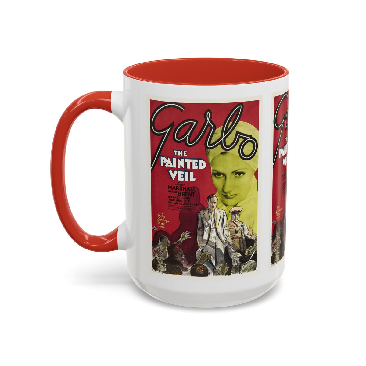 Cult Classic Movie Poster Art Accent Coffee Mug (11, 15oz) - Painted Veil 1934 - Mug
