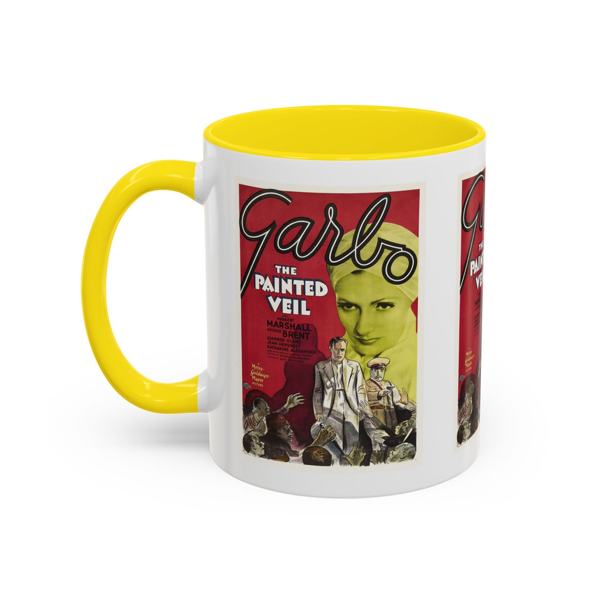 Cult Classic Movie Poster Art Accent Coffee Mug (11, 15oz) - Painted Veil 1934 - Mug