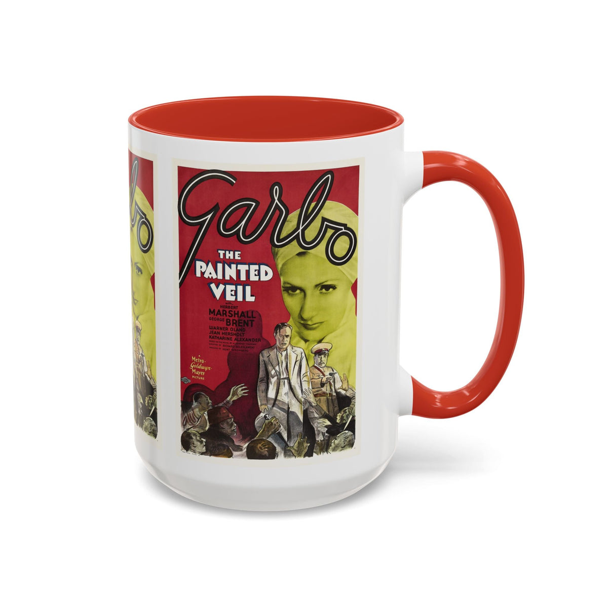 Cult Classic Movie Poster Art Accent Coffee Mug (11, 15oz) - Painted Veil 1934 - Mug