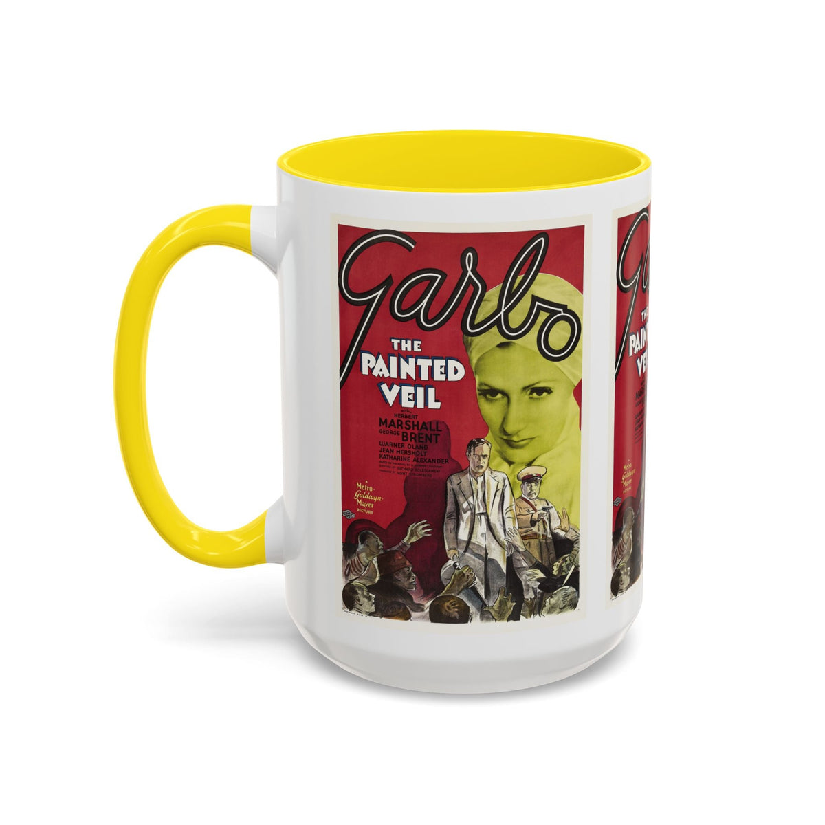 Cult Classic Movie Poster Art Accent Coffee Mug (11, 15oz) - Painted Veil 1934 - Mug