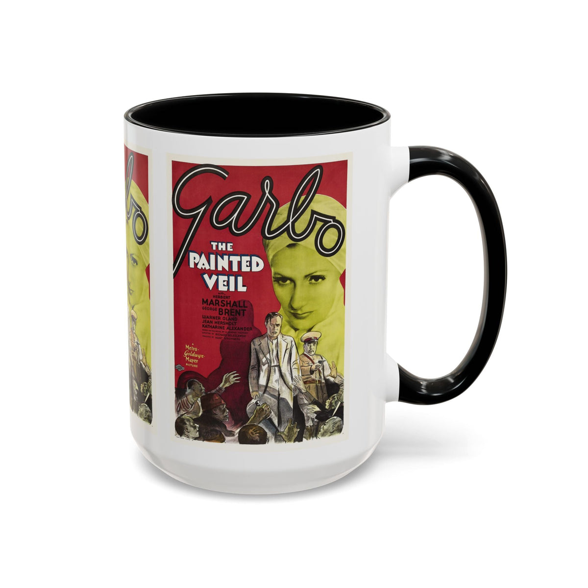 Cult Classic Movie Poster Art Accent Coffee Mug (11, 15oz) - Painted Veil 1934 - Mug