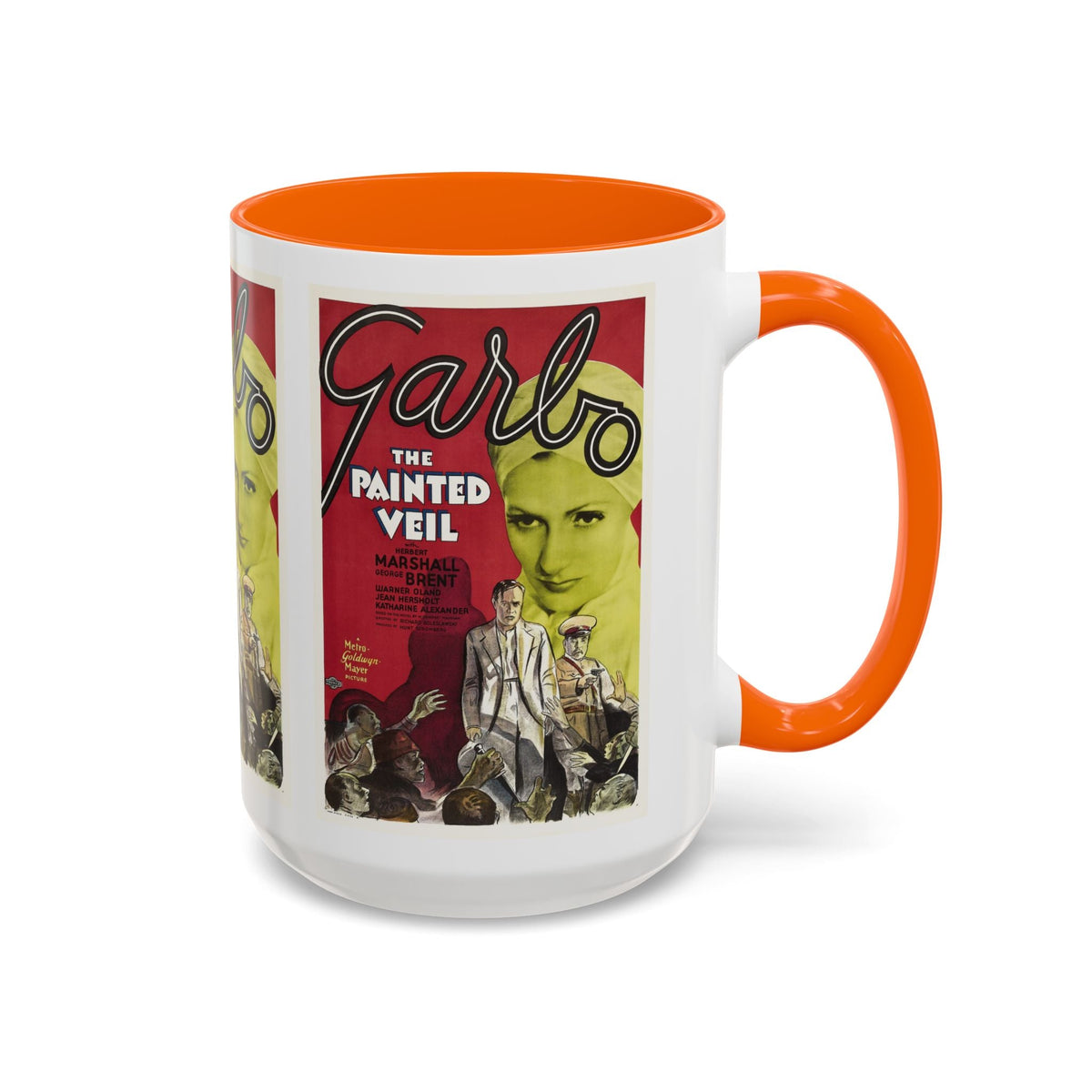 Cult Classic Movie Poster Art Accent Coffee Mug (11, 15oz) - Painted Veil 1934 - Mug