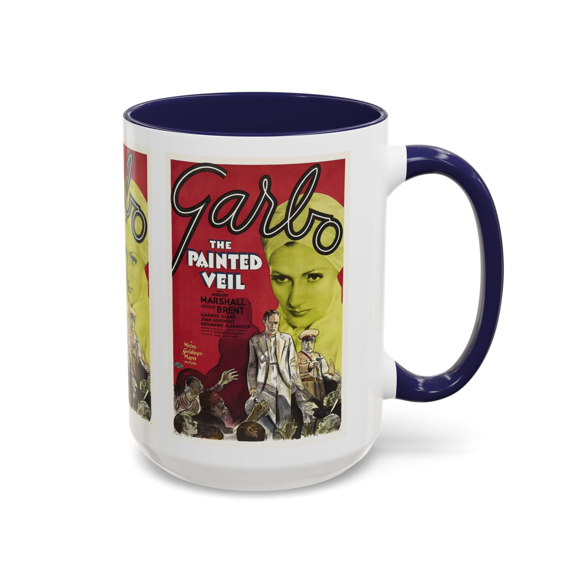 Cult Classic Movie Poster Art Accent Coffee Mug (11, 15oz) - Painted Veil 1934 - Mug
