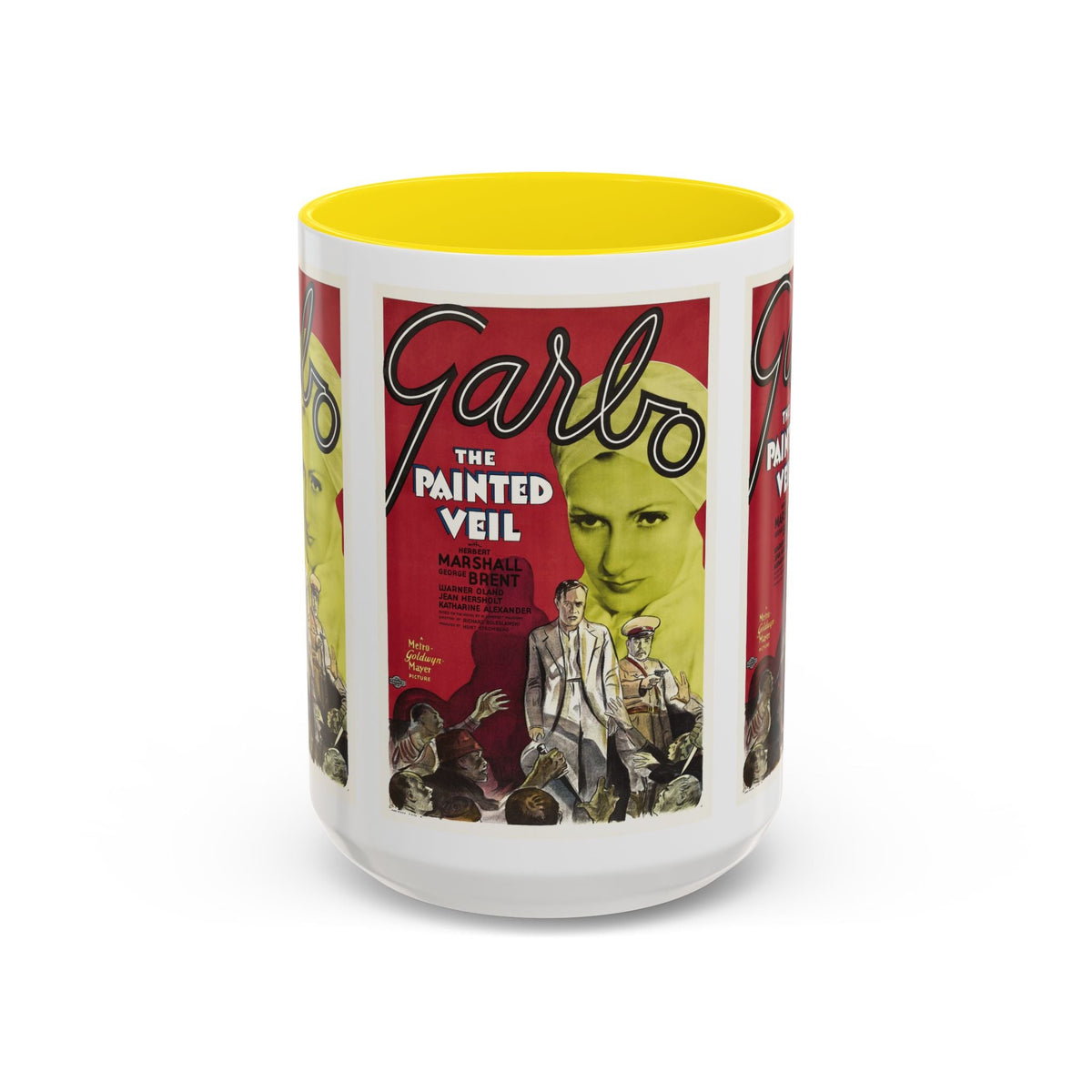 Cult Classic Movie Poster Art Accent Coffee Mug (11, 15oz) - Painted Veil 1934 - Mug