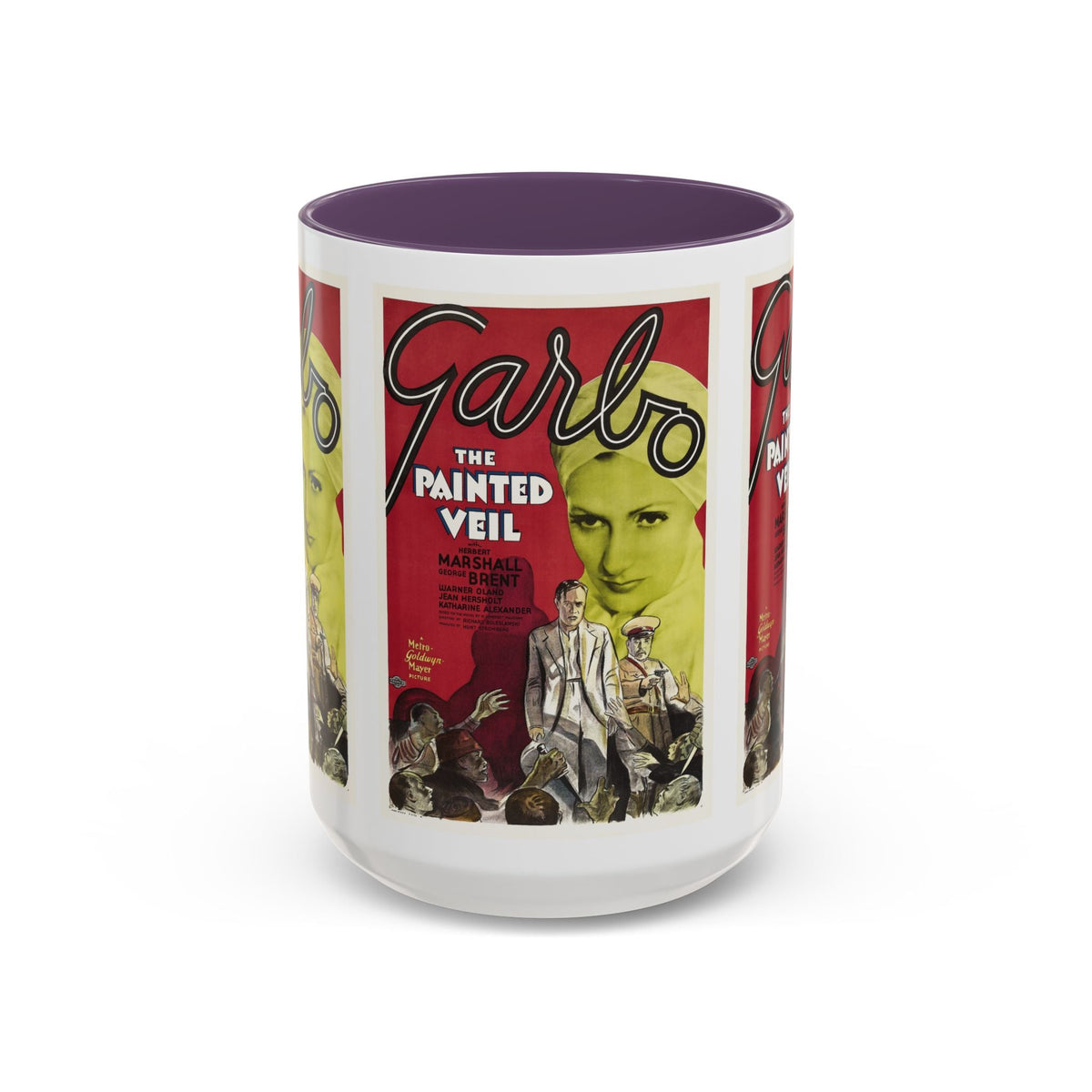 Cult Classic Movie Poster Art Accent Coffee Mug (11, 15oz) - Painted Veil 1934 - Mug