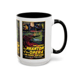 Cult Classic Movie Poster Art Accent Coffee Mug (11, 15oz) - Phantom Of The Opera 1925 - POPvault