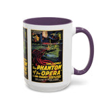 Cult Classic Movie Poster Art Accent Coffee Mug (11, 15oz) - Phantom Of The Opera 1925 - POPvault