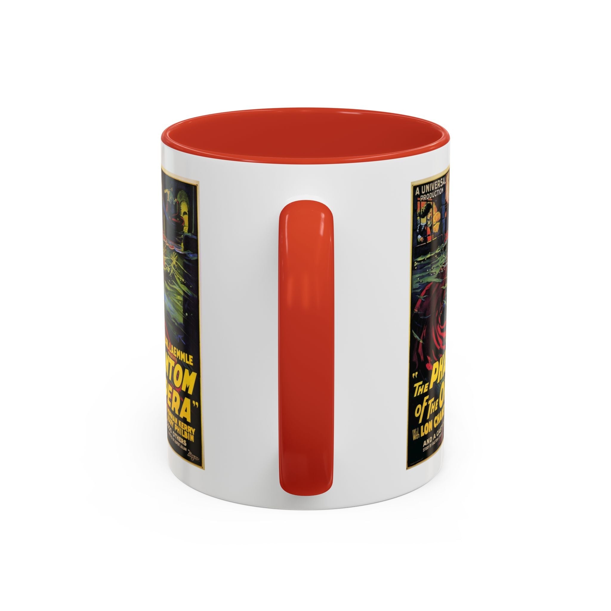 Cult Classic Movie Poster Art Accent Coffee Mug (11, 15oz) - Phantom Of The Opera 1925 - POPvault