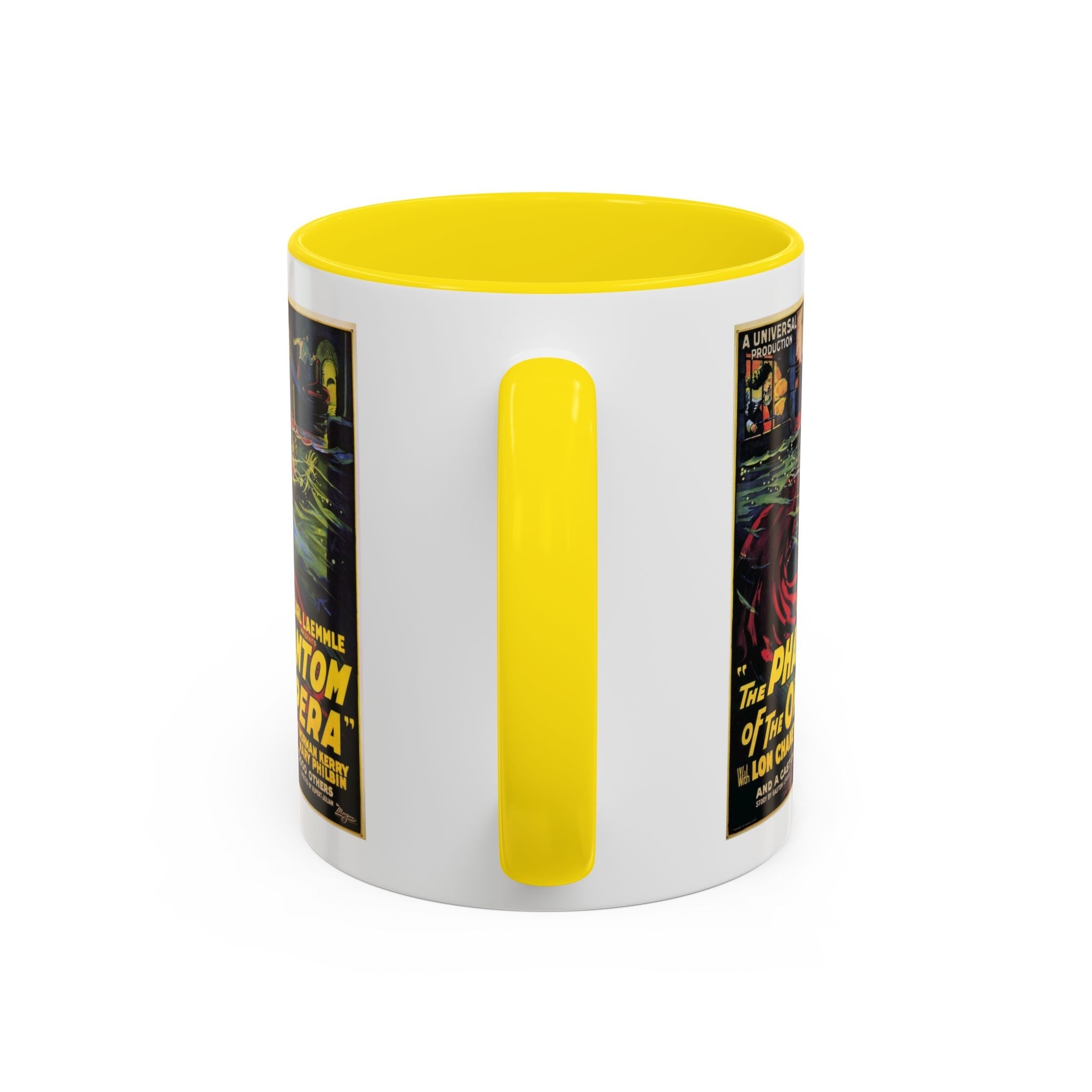 Cult Classic Movie Poster Art Accent Coffee Mug (11, 15oz) - Phantom Of The Opera 1925 - POPvault