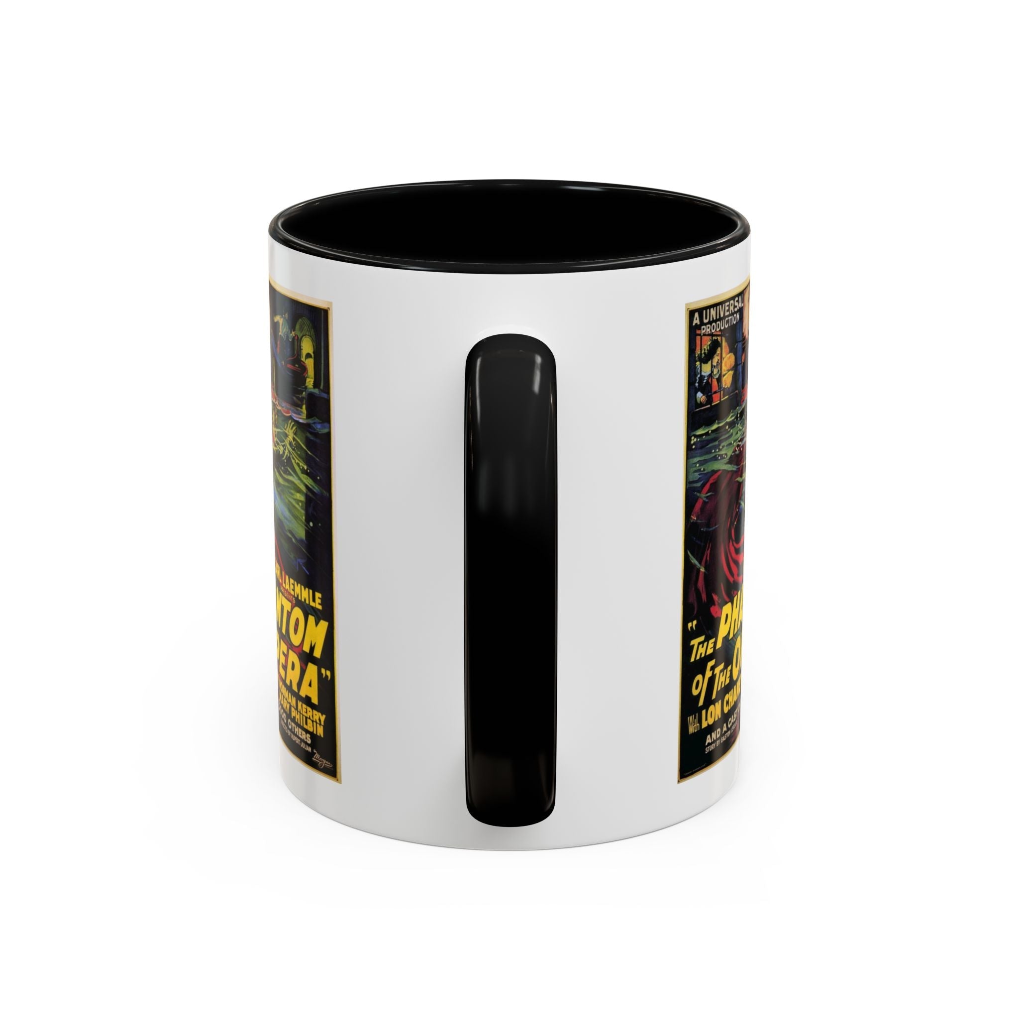 Cult Classic Movie Poster Art Accent Coffee Mug (11, 15oz) - Phantom Of The Opera 1925 - POPvault