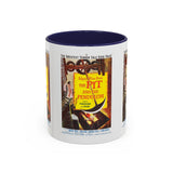 Cult Classic Movie Poster Art Accent Coffee Mug (11, 15oz) - Pit And The Pendulum 1961 - POPvault