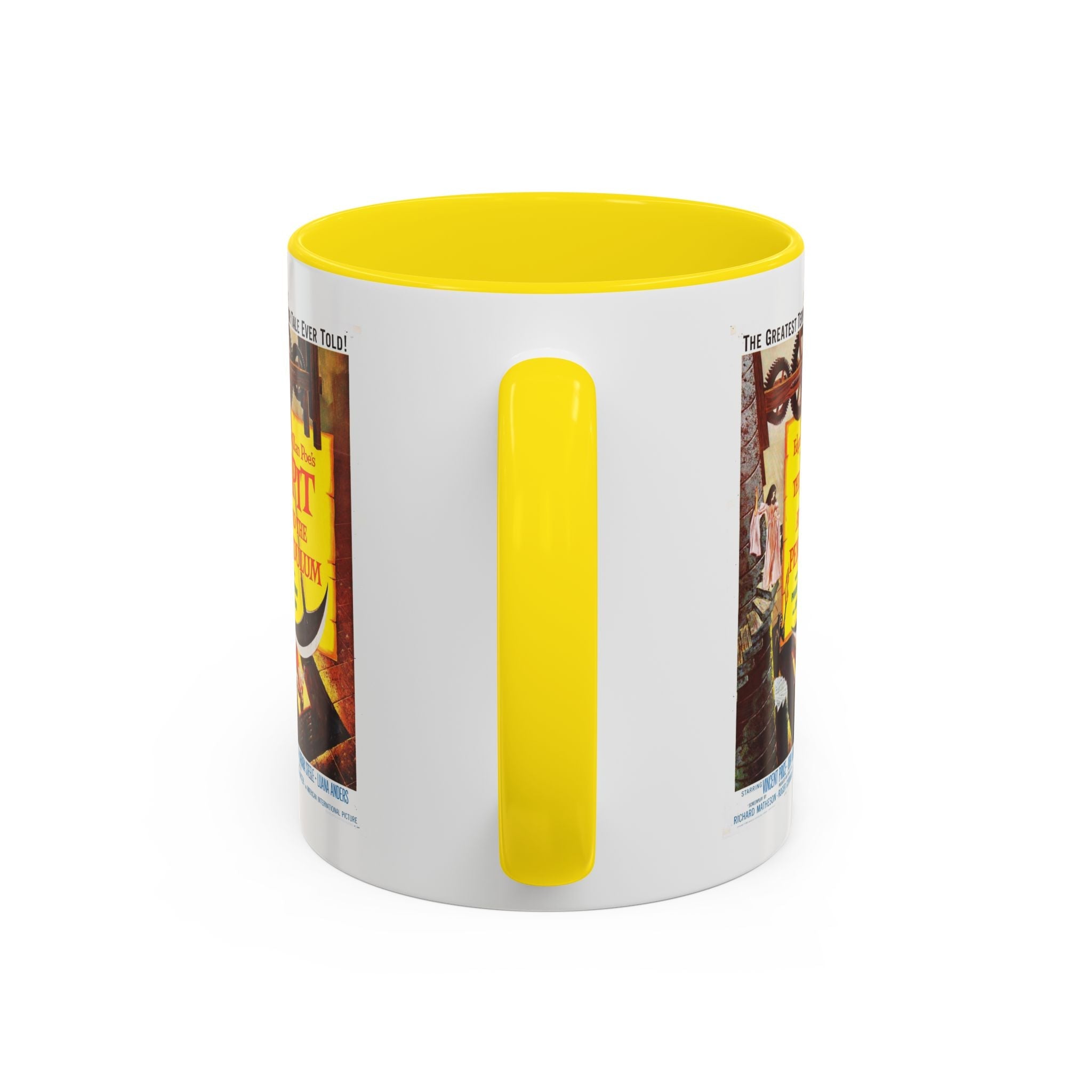 Cult Classic Movie Poster Art Accent Coffee Mug (11, 15oz) - Pit And The Pendulum 1961 - POPvault