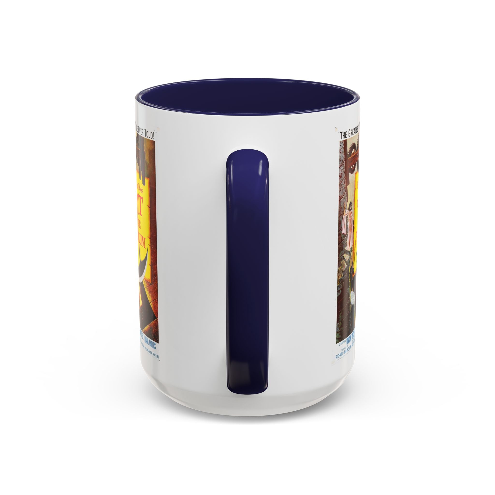 Cult Classic Movie Poster Art Accent Coffee Mug (11, 15oz) - Pit And The Pendulum 1961 - POPvault