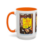 Cult Classic Movie Poster Art Accent Coffee Mug (11, 15oz) - Pit And The Pendulum 1961 - POPvault
